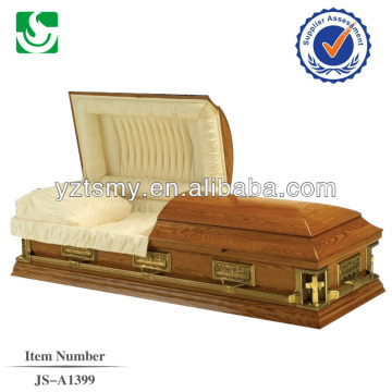 high quality wood casket from China